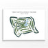 West Sayville Golf Course, New York - Printed Golf Courses