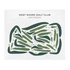 West Shore Golf Club, Michigan - Printed Golf Courses