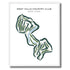West Hills Country Club, New York - Printed Golf Courses