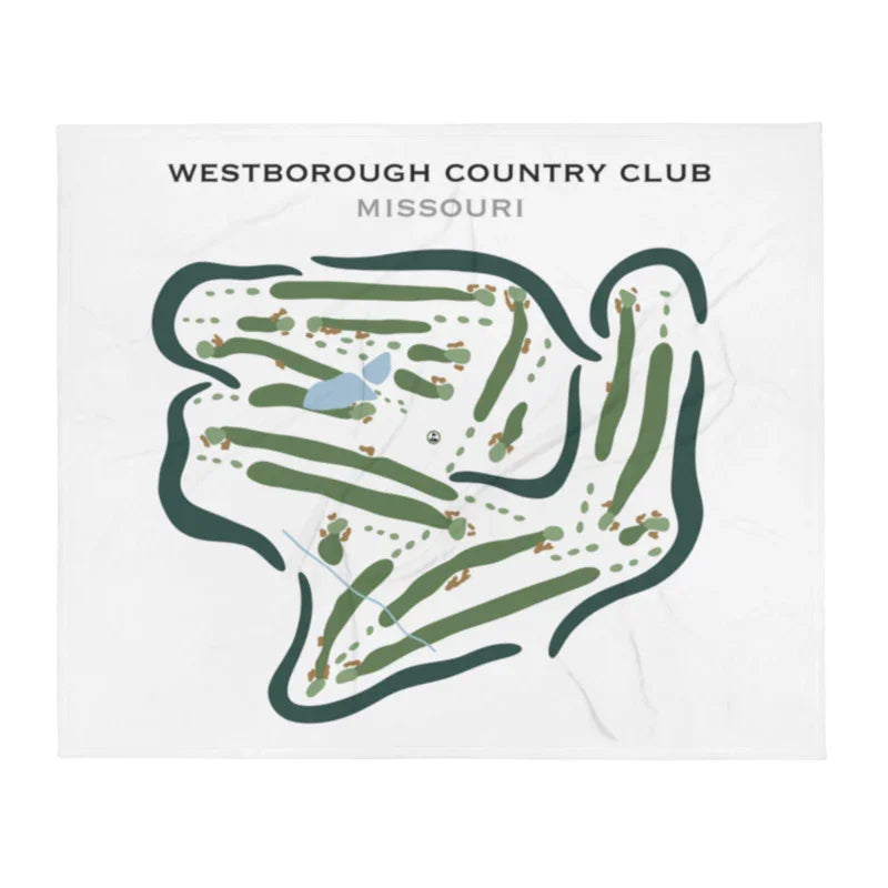Westborough Country Club, Missouri - Printed Golf Courses