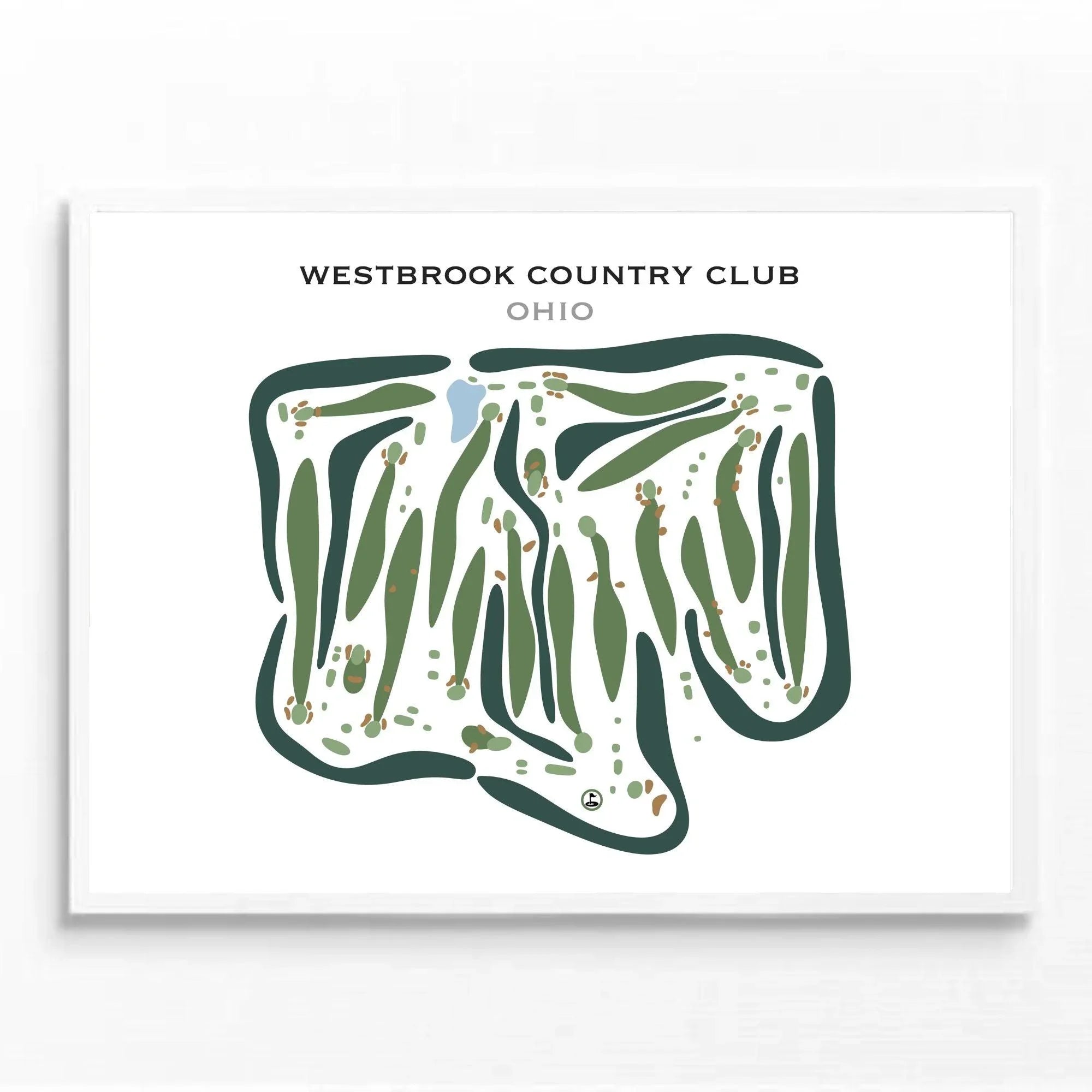 Westbrook Country Club, Ohio - Printed Golf Courses