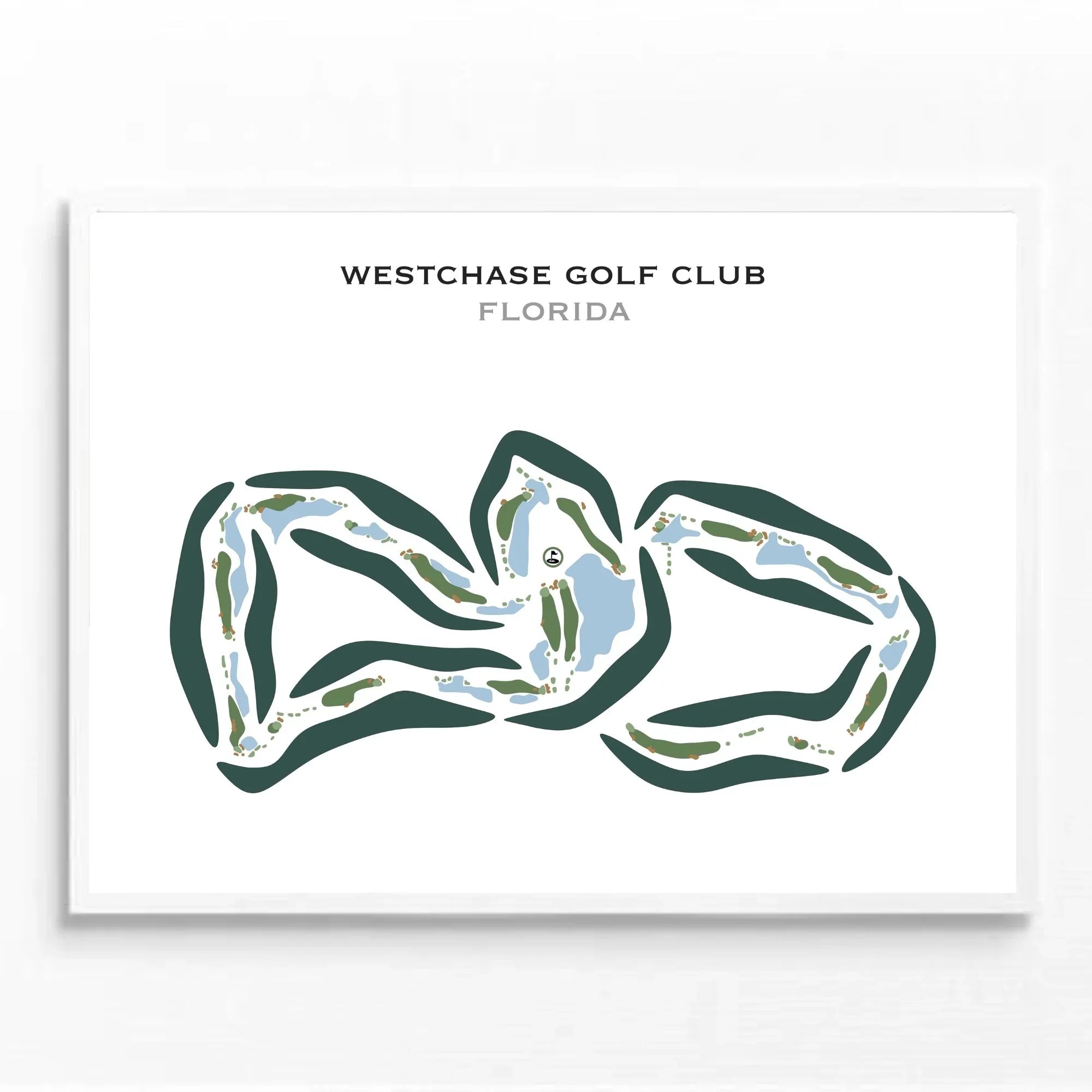 Westchase Golf Club, Florida - Printed Golf Courses.