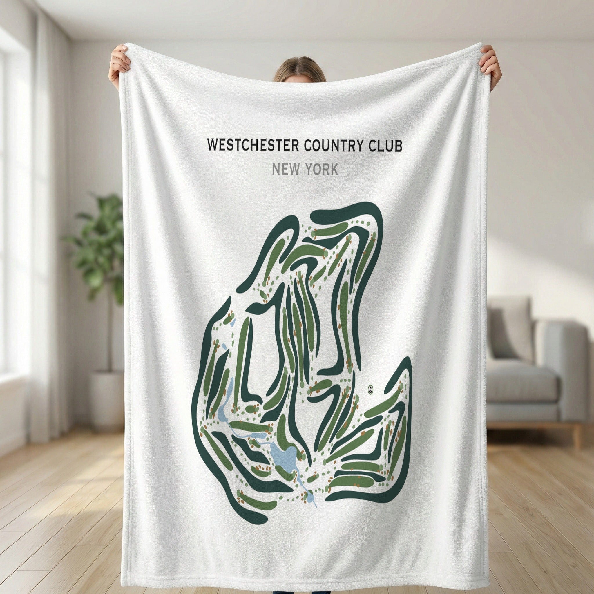 Westchester Country Club, New York - Printed Golf Courses