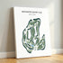 Westchester Country Club, New York - Printed Golf Courses