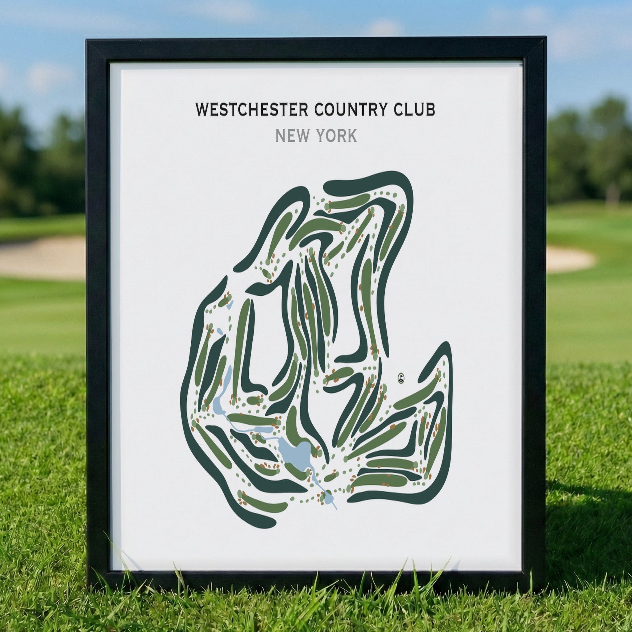 Westchester Country Club, New York - Printed Golf Courses