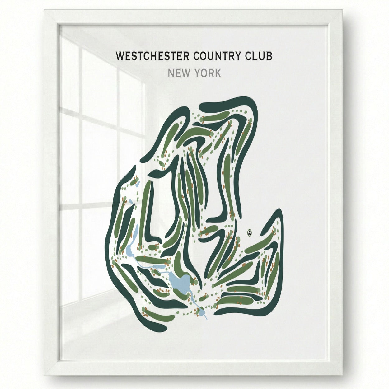 Westchester Country Club, New York - Printed Golf Courses