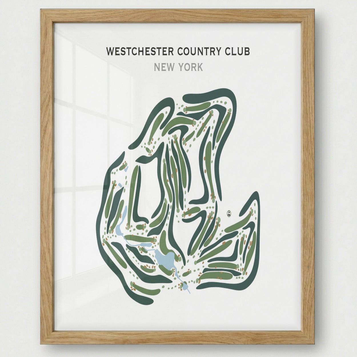 Westchester Country Club, New York - Printed Golf Courses