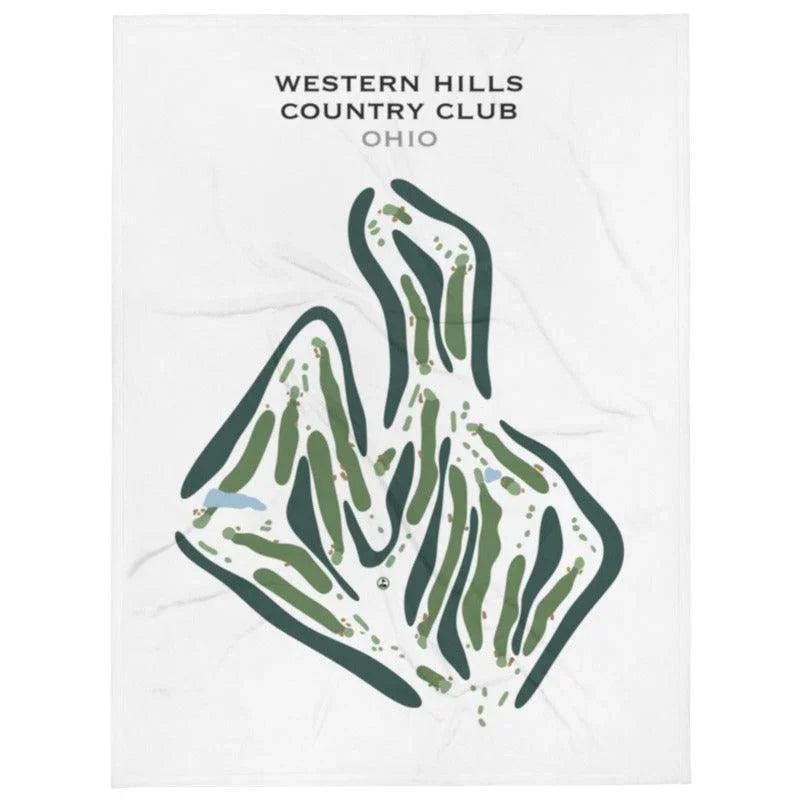 Western Hills Country Club, Ohio - Printed Golf Course