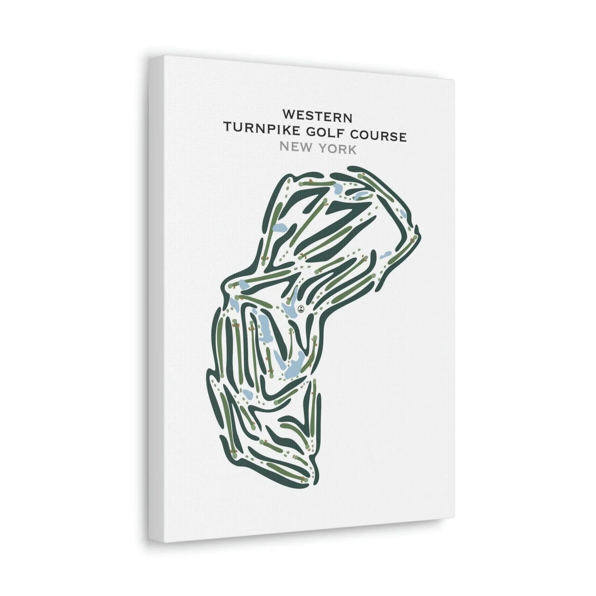 Western Turnpike Golf Course, New York - Printed Golf Courses