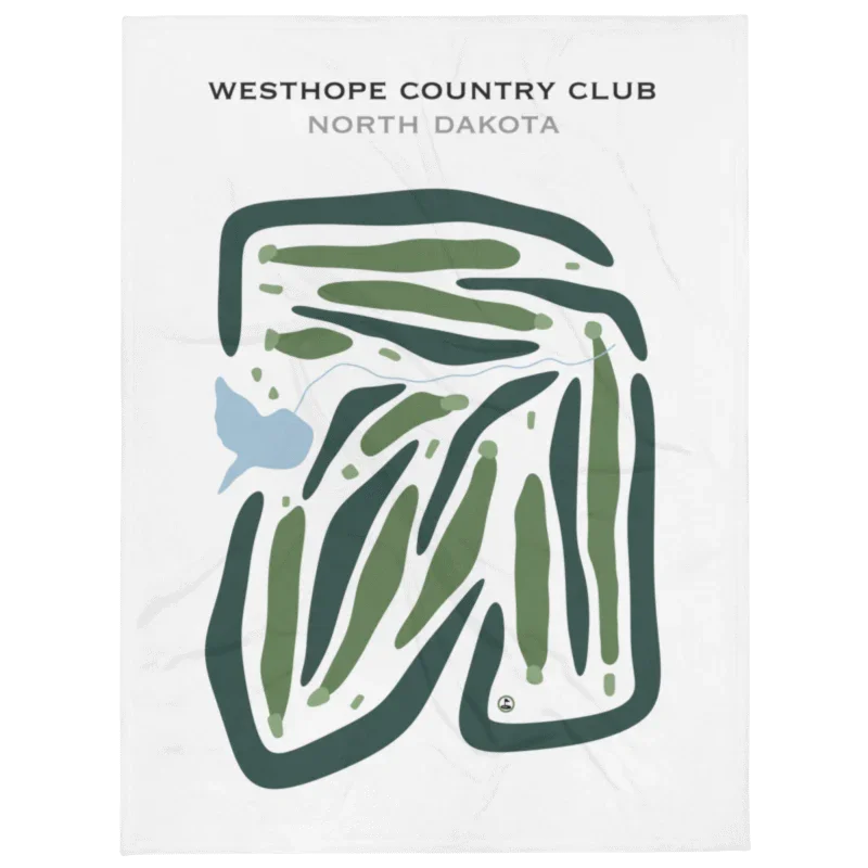 Westhope Country Club, North Dakota - Printed Golf Courses
