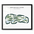 Westlake Golf Course, California - Printed Golf Courses