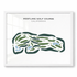 Westlake Golf Course, California - Printed Golf Courses