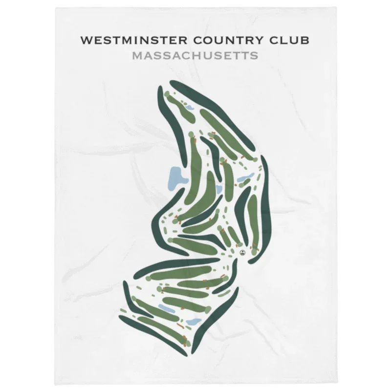 Westminster Country Club, Massachusetts - Printed Golf Course