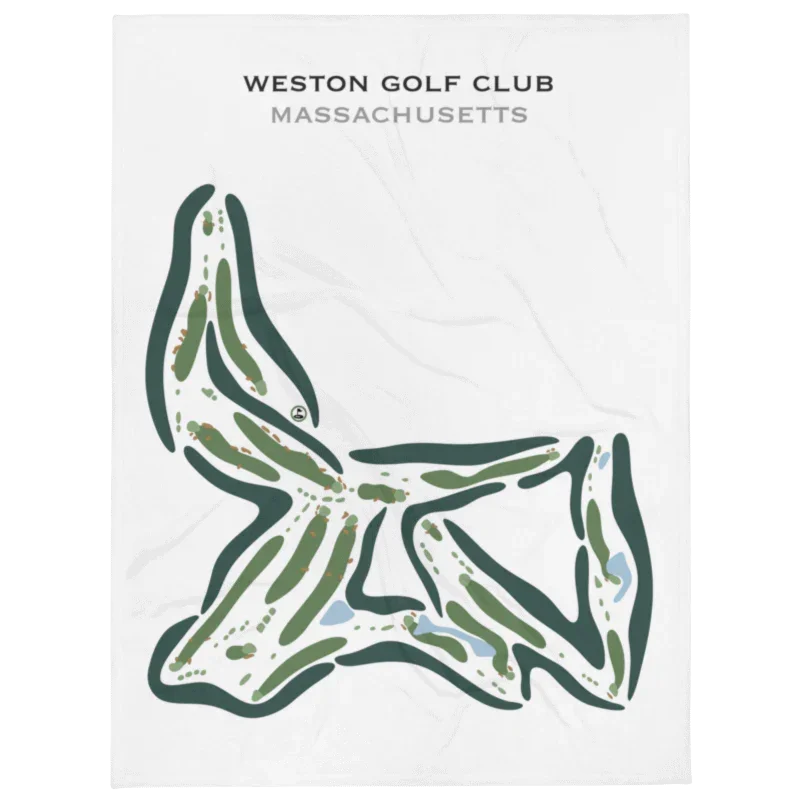 Weston Golf Club, Massachusetts - Printed Golf Courses