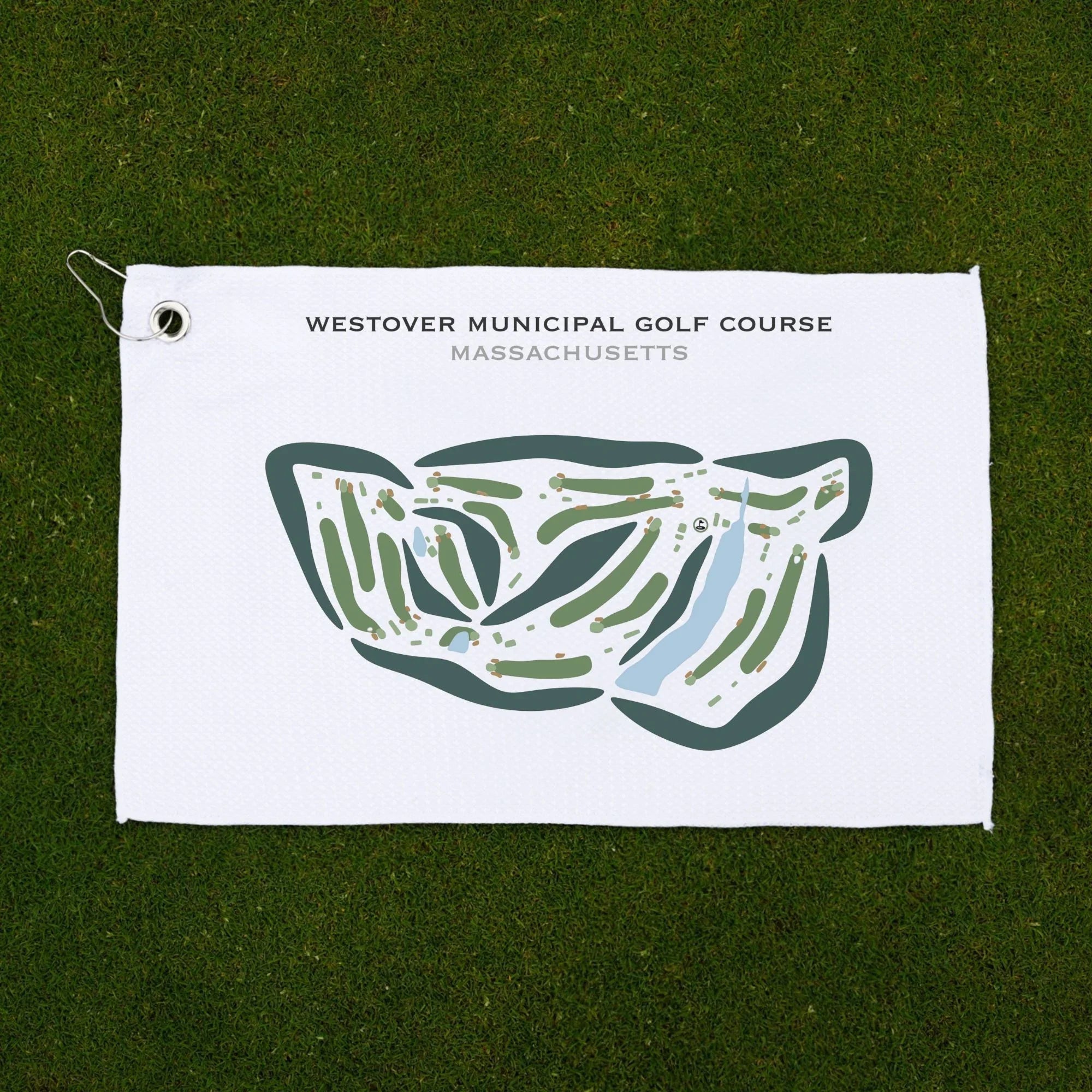 Westover Municipal Golf Course, Massachusetts - Printed Golf Courses