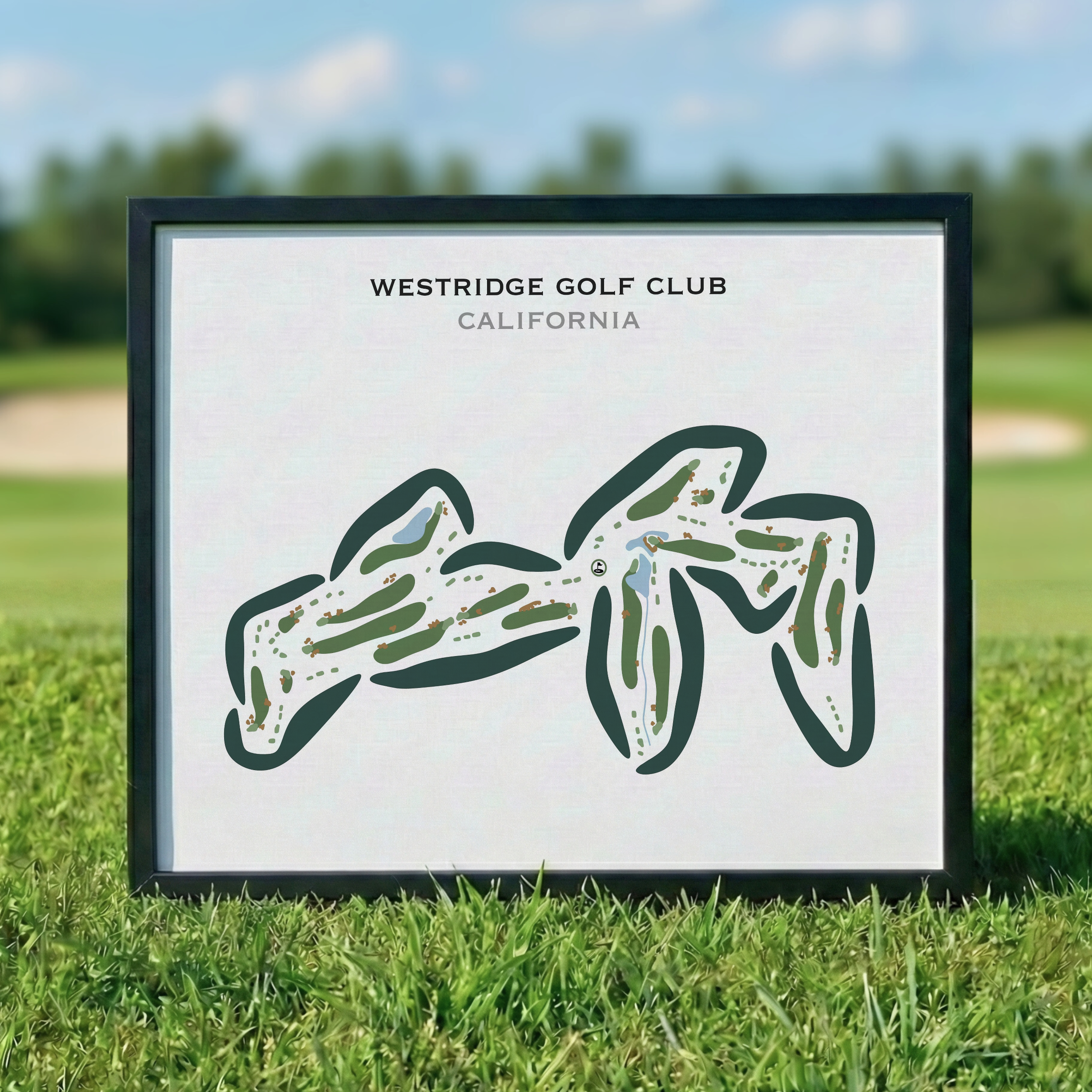 Westridge Golf Club, California - Printed Golf Courses