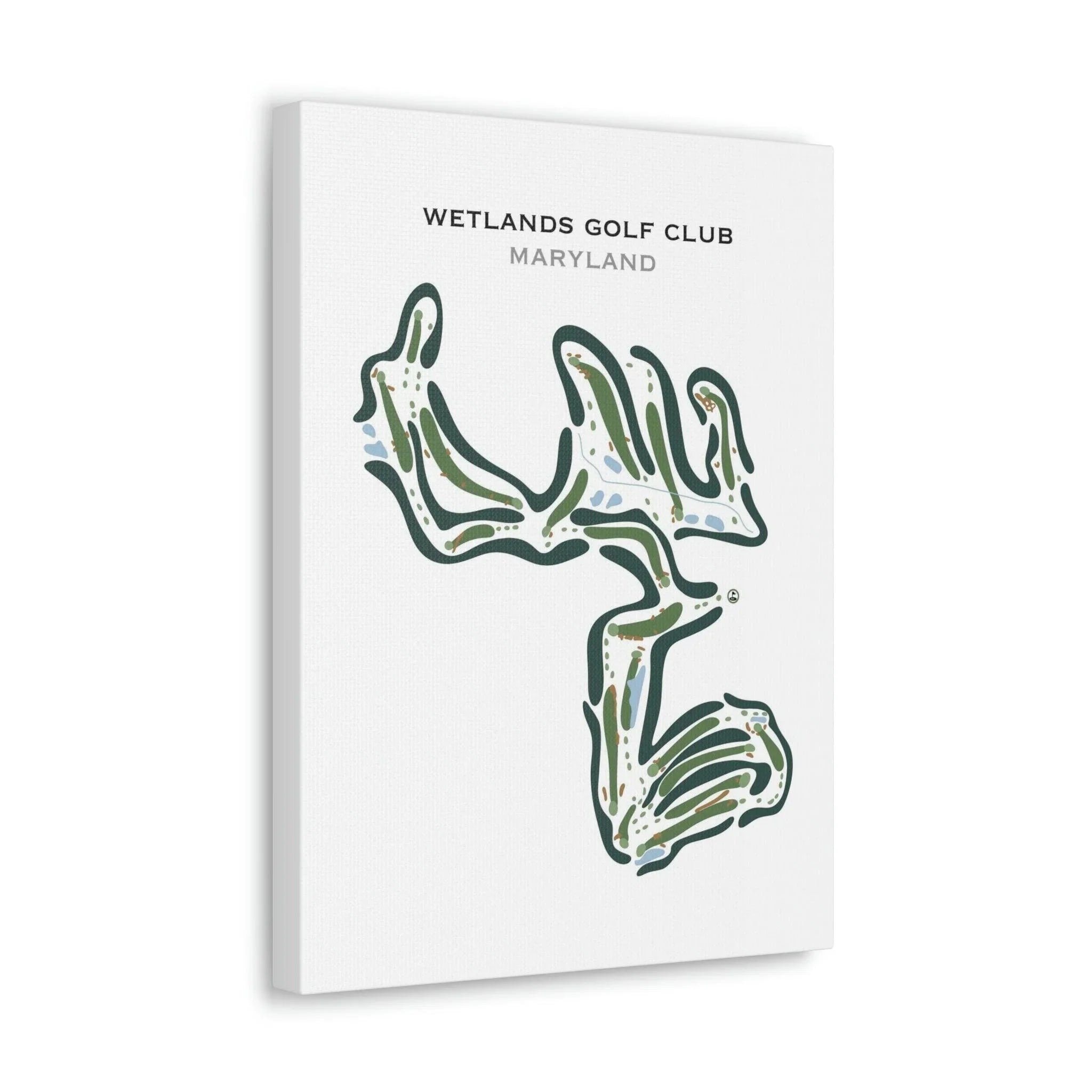 Wetlands Golf Club, Maryland - Printed Golf Courses
