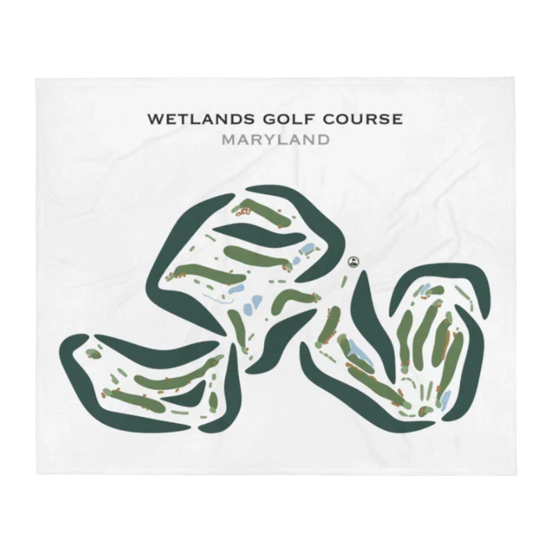 Wetlands Golf Course, Maryland - Printed Golf Courses