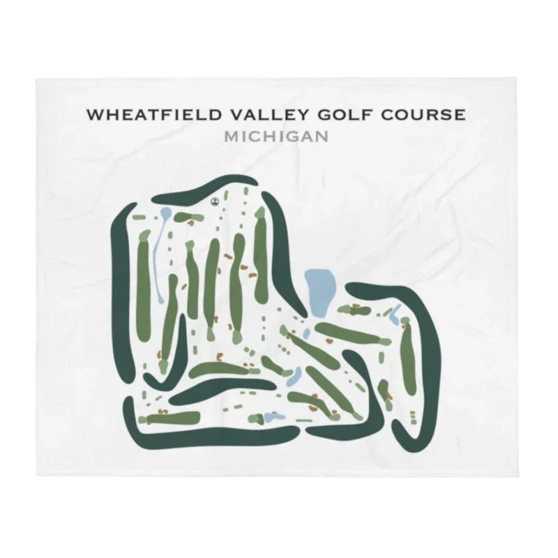 Wheatfield Valley Golf Course, Michigan - Printed Golf Courses