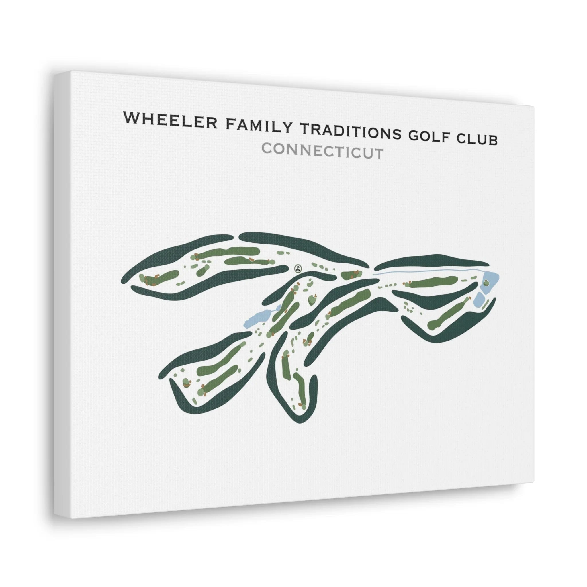 Wheeler Family Traditions Golf Club, Connecticut - Printed Golf Courses