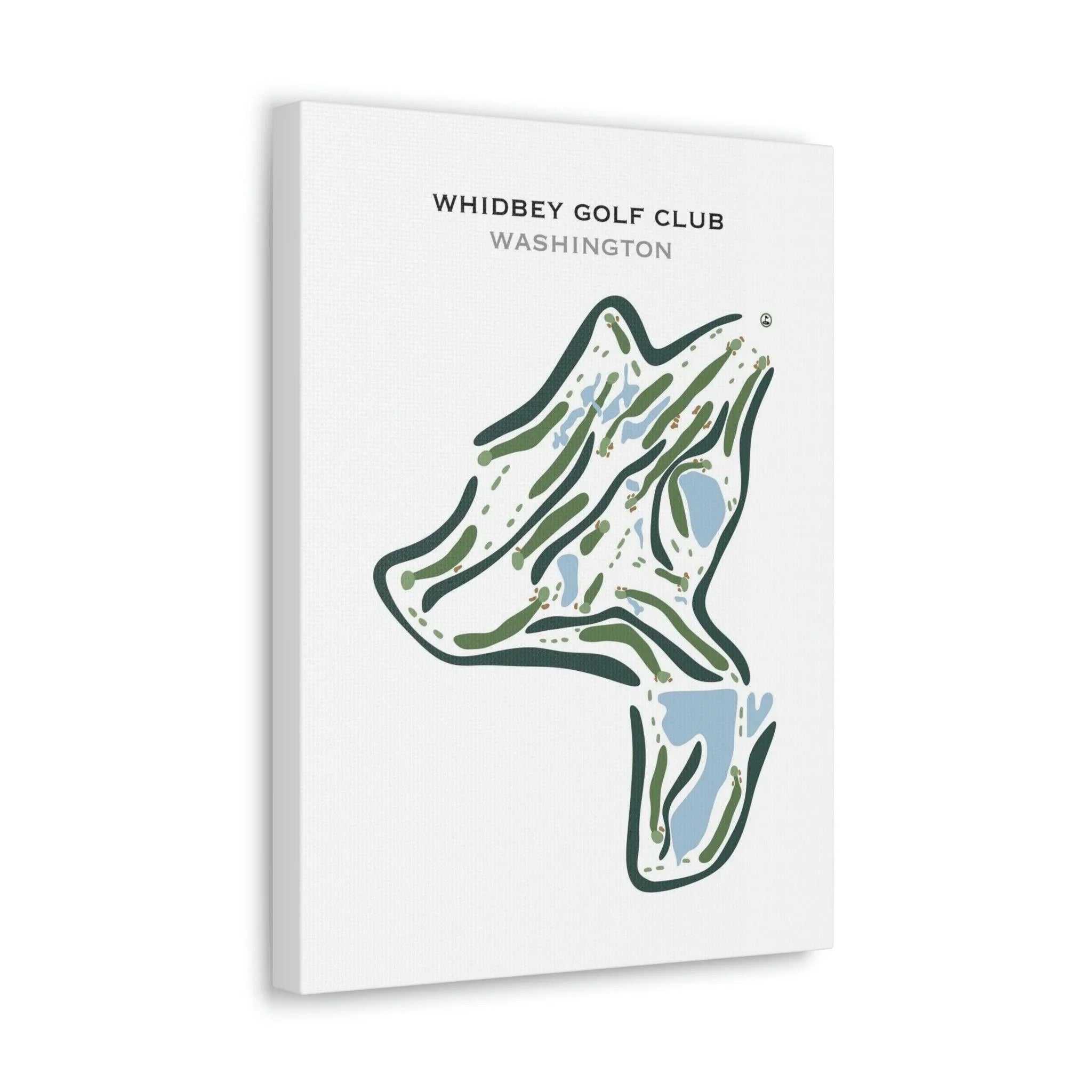 Whidbey Golf Club, Washington - Printed Golf Courses