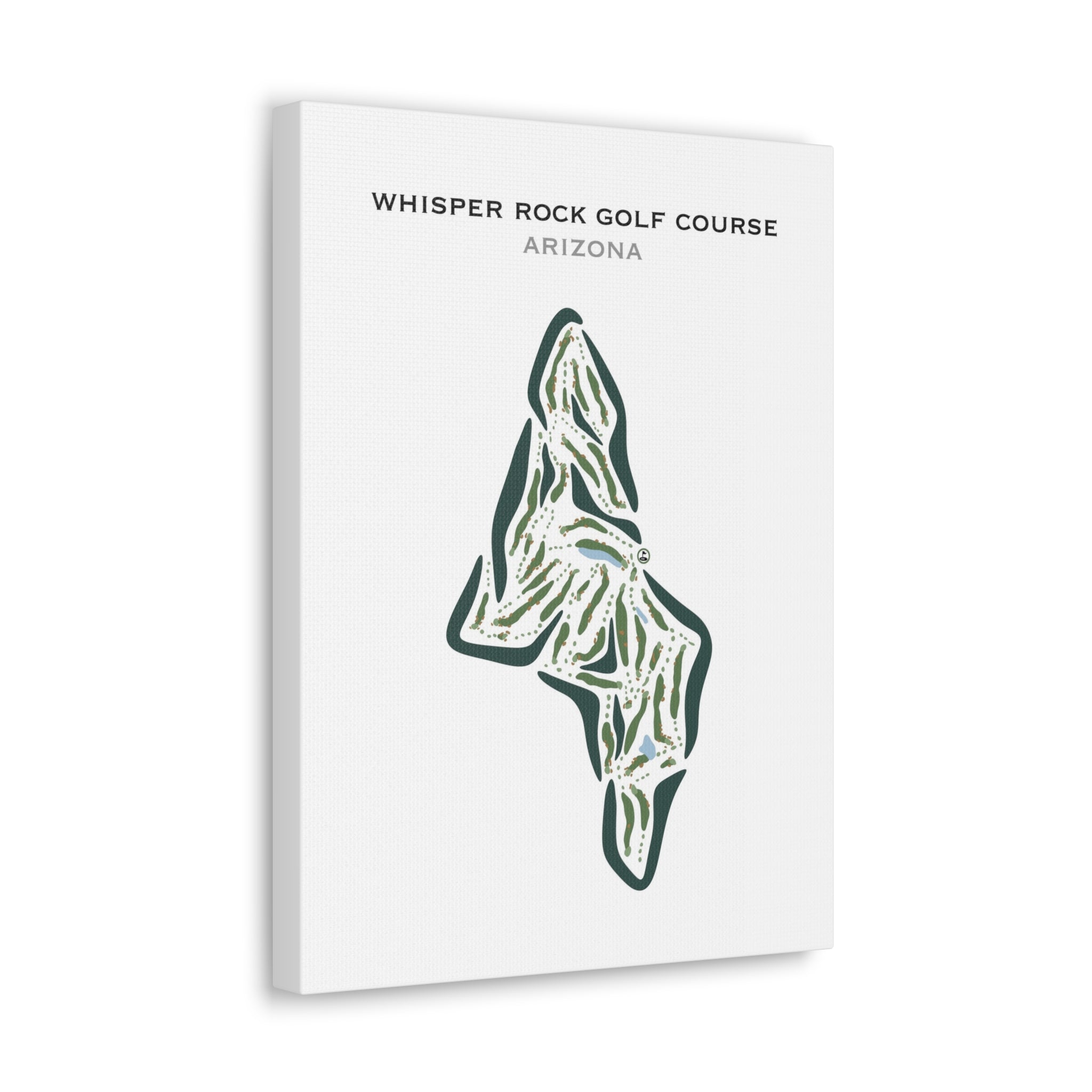 Whisper Rock Golf Course, Arizona - Printed Golf Courses