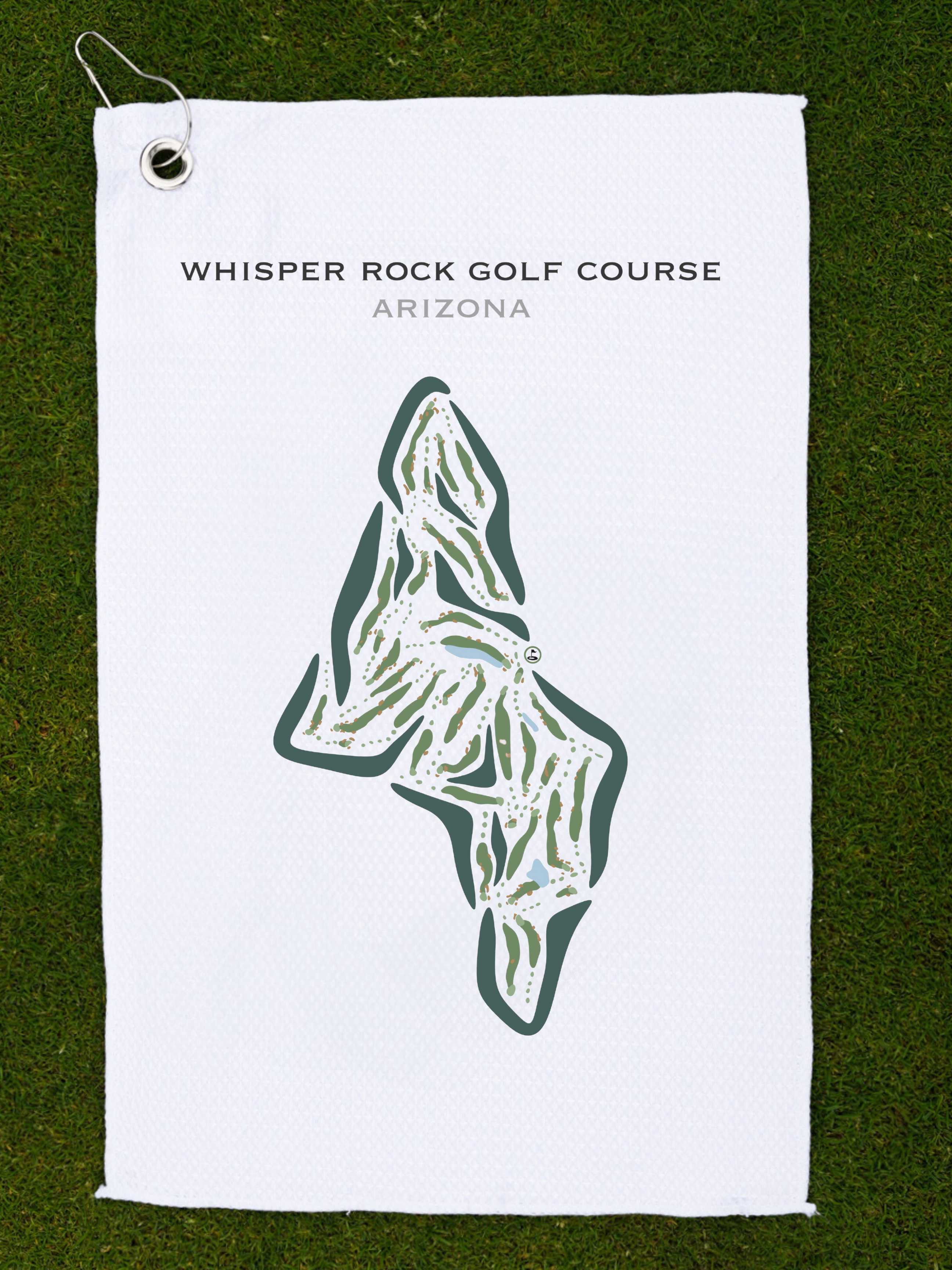Whisper Rock Golf Course, Arizona - Printed Golf Courses
