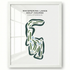 Whispering Lakes Golf Course, California - Printed Golf Courses