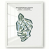 Whispering Pines Golf Course, South Carolina - Printed Golf Courses