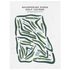 Whispering Pines Golf Course, Mississippi - Printed Golf Courses