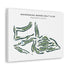 Whispering Woods Golf Club, Pennsylvania - Printed Golf Course