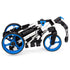 Founders Club Swerve 3 Wheel Golf Cart - White/Blue