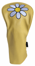 White Daisy Driver Headcover by ReadyGolf (Yellow)