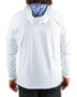 Performance Golf Hoodie - White Petals