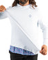 Performance Golf Hoodie - White Petals