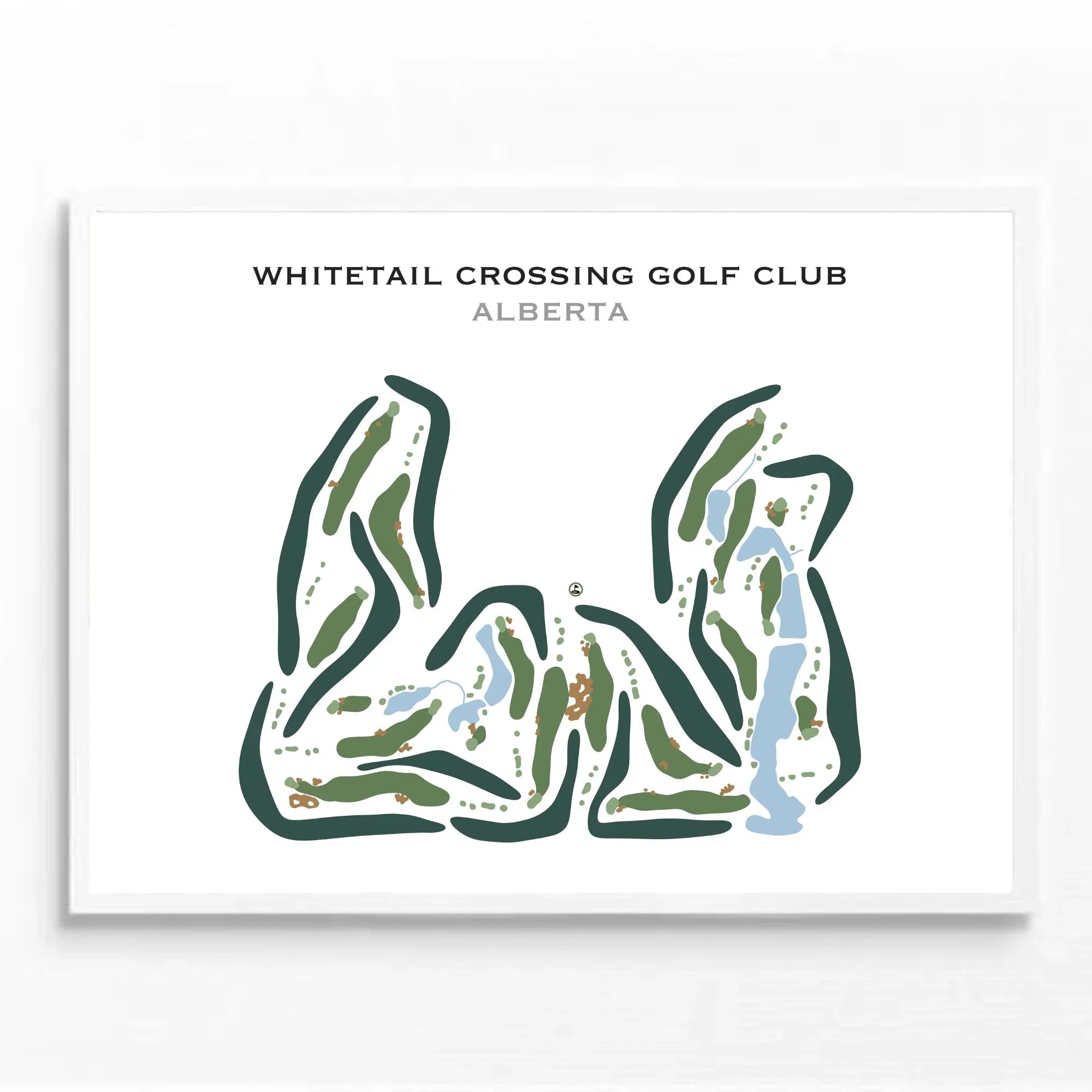 Whitetail Crossing Golf Club, Alberta, Canada - Printed Golf Courses
