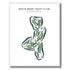 White Bear Yacht Club, Minnesota - Printed Golf Courses