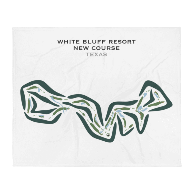 White Bluff Resort - New Course, Texas - Printed Golf Courses