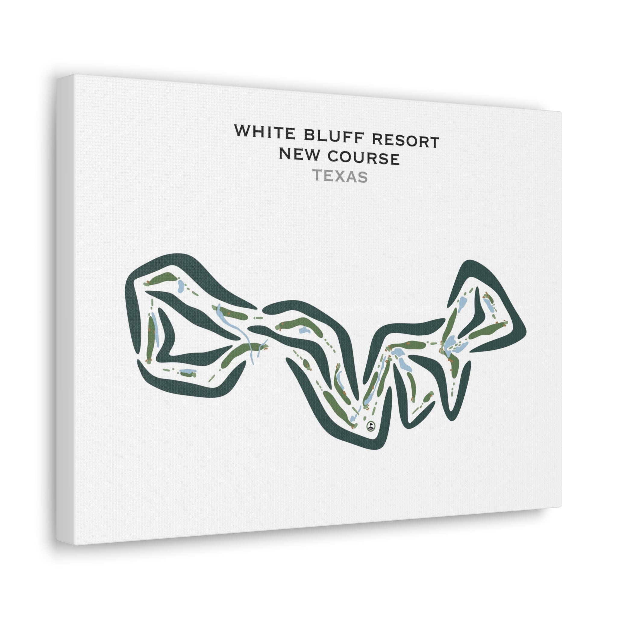 White Bluff Resort - New Course, Texas - Printed Golf Courses