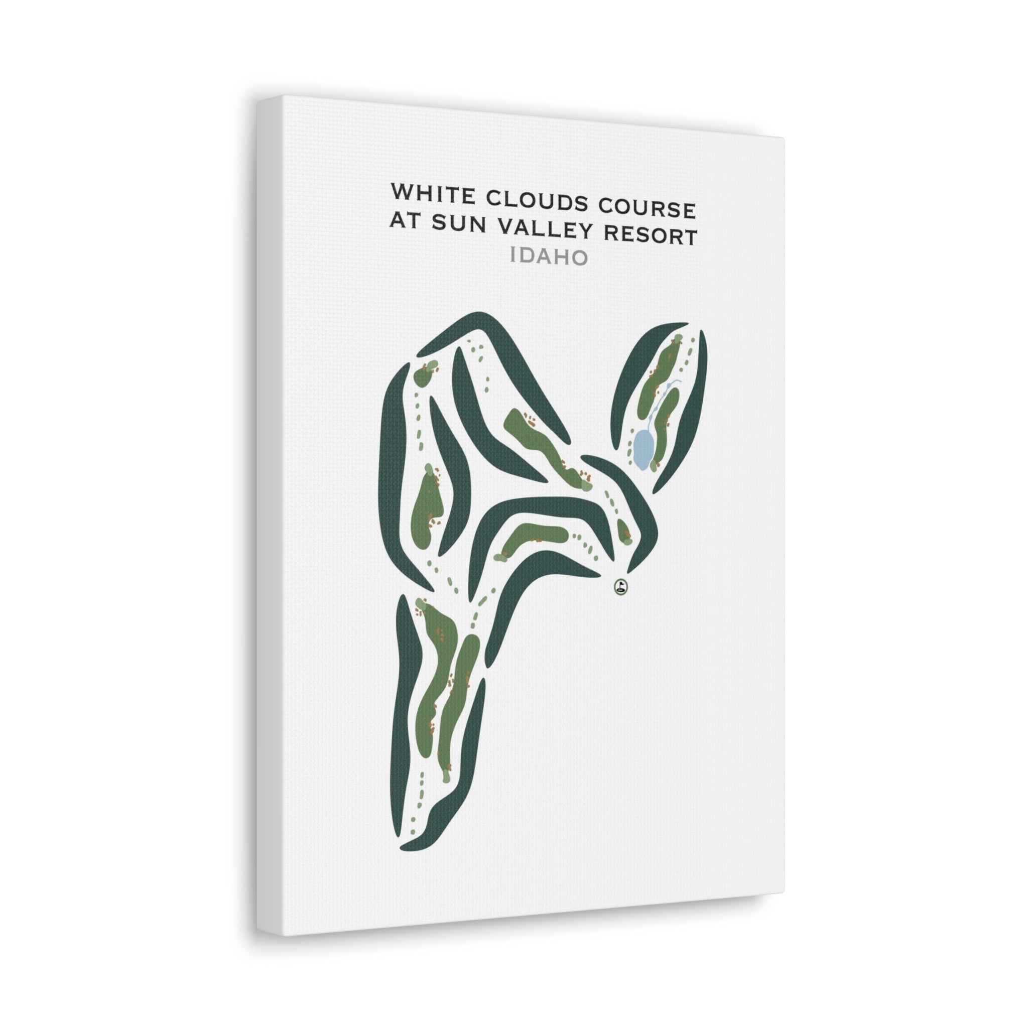 White Clouds Course at Sun Valley Resort, Idaho - Printed Golf Courses