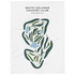 White Columns Country Club, Georgia - Printed Golf Courses