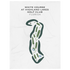 White Course at Highland Lakes Golf Club, Florida - Printed Golf Courses