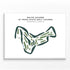 White Course at Penn State Golf Course, Pennsylvania - Printed Golf Courses