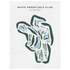 White Heron Golf Club, Florida - Printed Golf Courses