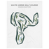 White Horse Golf Course, Washington - Printed Golf Courses
