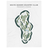 White Manor Country Club, Pennsylvania - Printed Golf Course