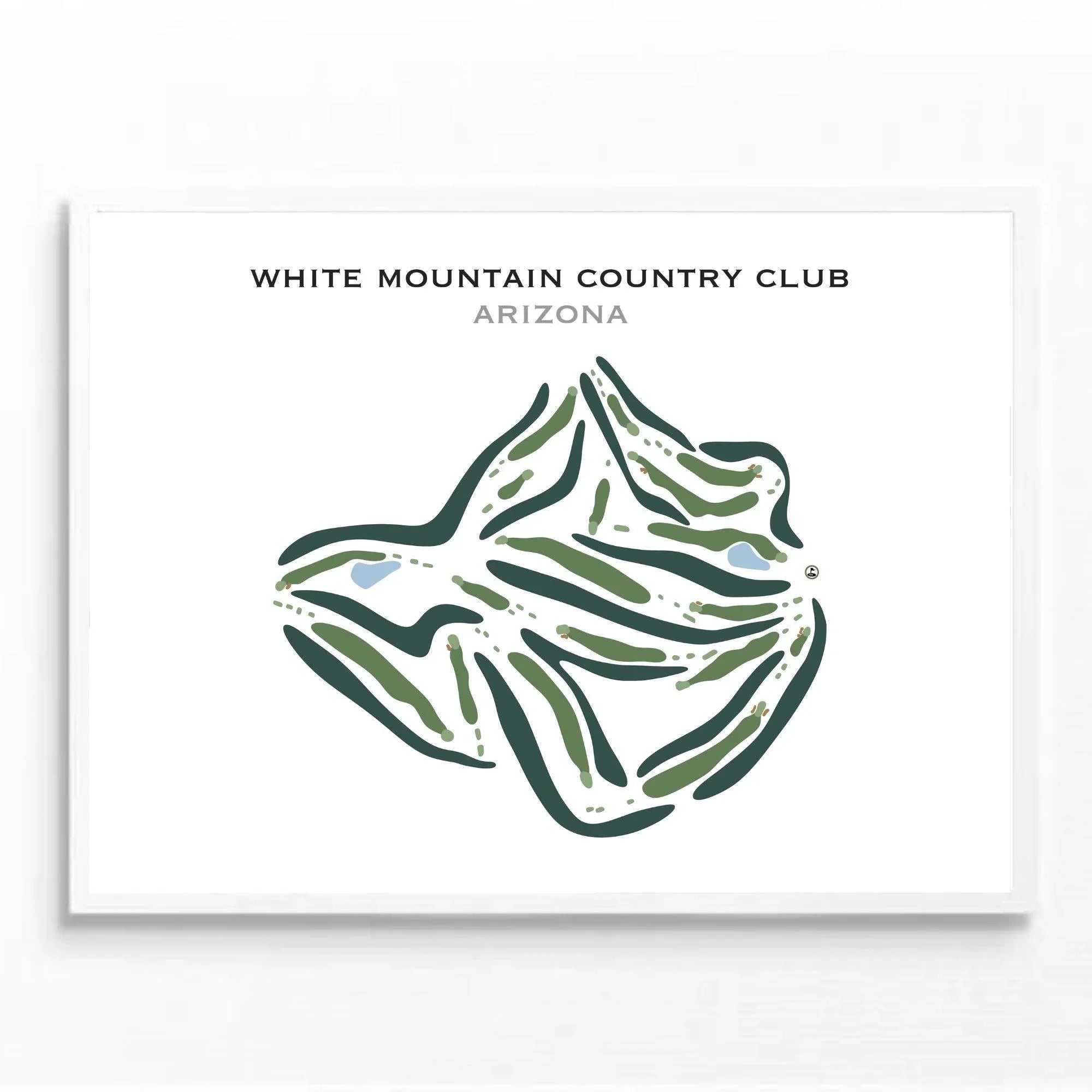 White Mountain Country Club, Arizona - Printed Golf Course