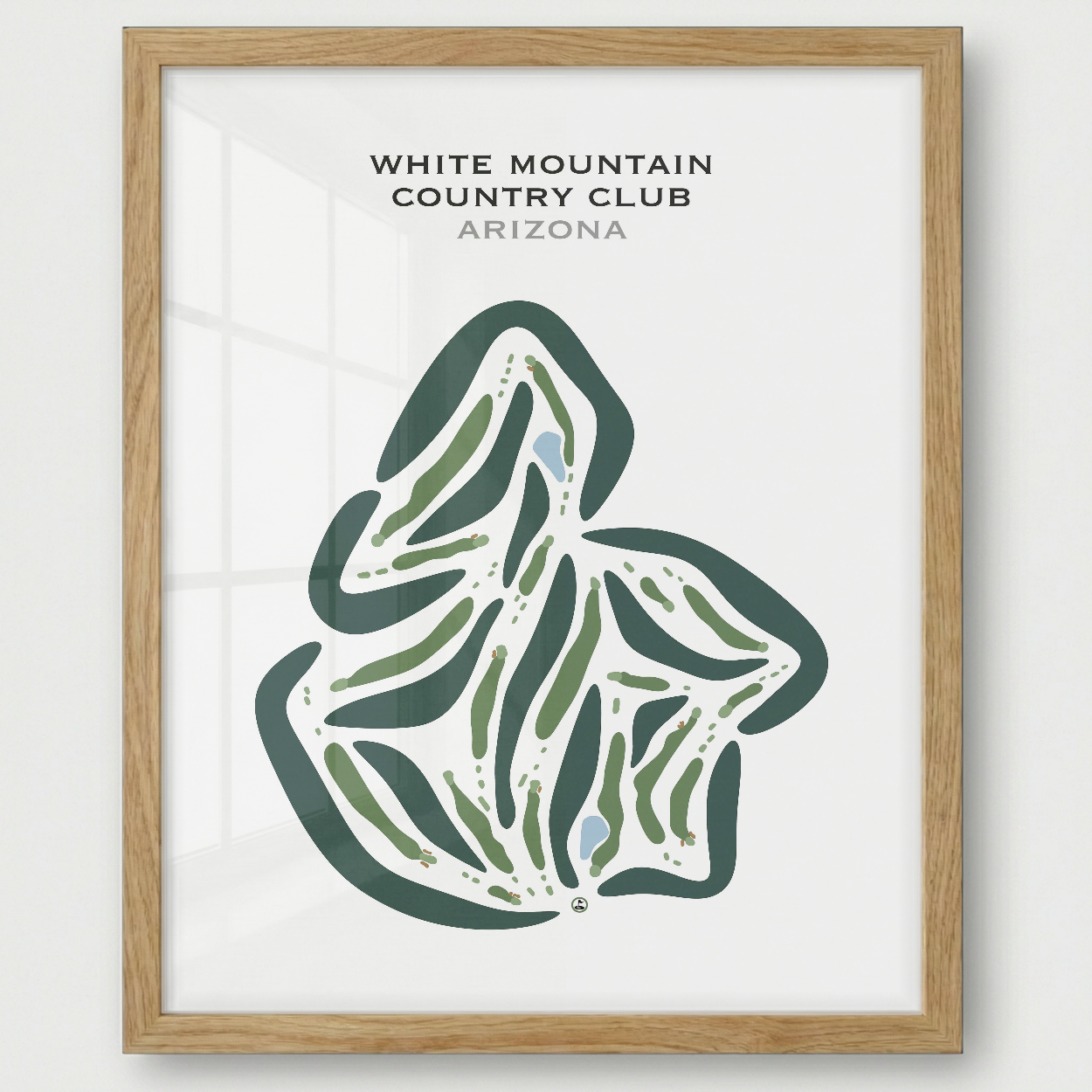 White Mountain Country Club, Arizona - Printed Golf Courses