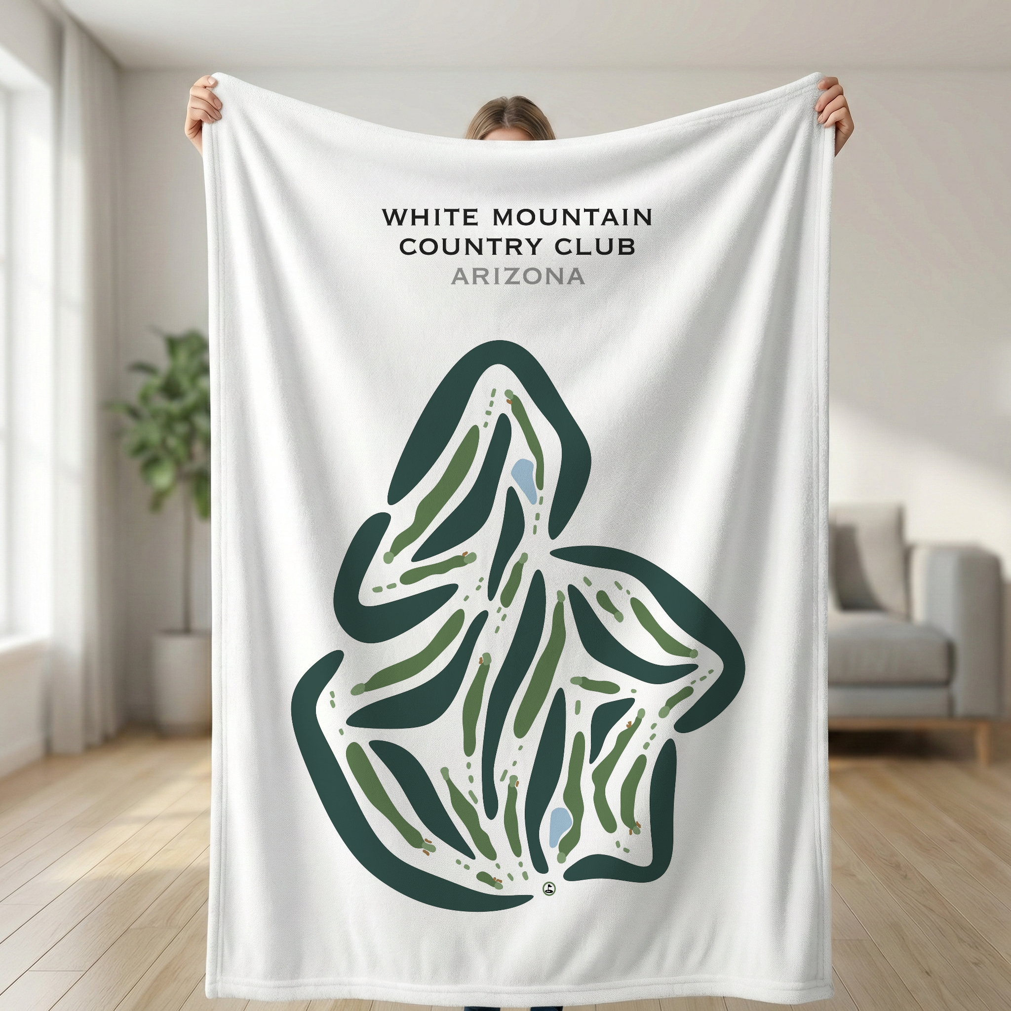 White Mountain Country Club, Arizona - Printed Golf Courses