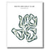 White Oak Golf Club, Georgia - Printed Golf Courses